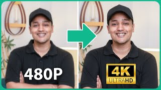 How to Increase Video Quality  Enhance to 4K [upl. by Breh]