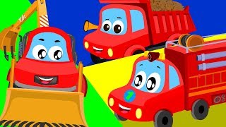 Truck Song  Little Red Car Shows For Toddlers  Cartoon Video For Children by Kids Channel [upl. by Vashtia33]