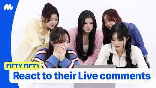 ENG SUB FIFTY FIFTY reacting to Gravity MMT Live performance [upl. by Deena165]