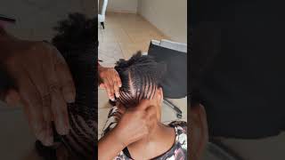 cornrow hairstyle braidhairstylesforblackwomen [upl. by Gerbold]