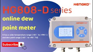 HG808D Humidity Generator with Dew Point Meter [upl. by Ernie670]