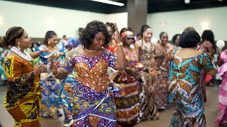 Congolese Wedding Dance  Donat Mwanza Mamangu ni Maman Wyoming MI [upl. by Arand]