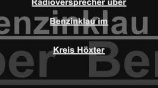 Radioversprecher Benzinklau im Kreise Höxter [upl. by Snoddy]