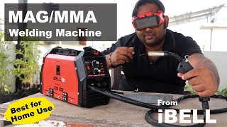 iBELL MAGMMA Welder Flux Cored Wire Gasless Welding Machine  1 Year Warranty  2 in 1 [upl. by Kerstin]