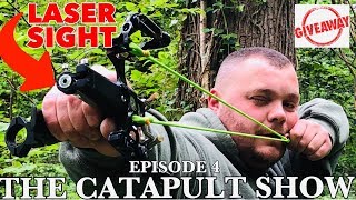 THE CATAPULT SHOW  Ep4  with GAMEKEEPER JOHN SLINGSHOT SURVIVAL HUNTING SHOOTING [upl. by Ermentrude30]