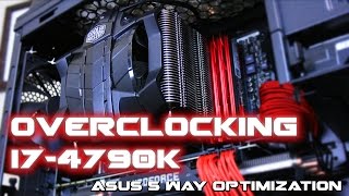 Overclocking my CPU for the First Time  i7 4790k amp Asus 5 Way Optimization [upl. by Ynottirb]