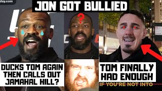 Jon Jones BULLIED By Media With Aspinall Questions CALLS OUT JAMAHAL HILL Aspinall Responds [upl. by Canning]