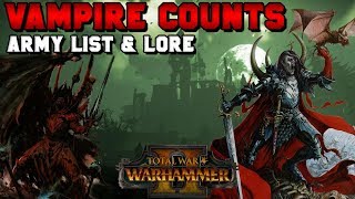 Vampire Counts Army List Lore amp Unit Breakdown  Total War Warhammer [upl. by Sivrad]