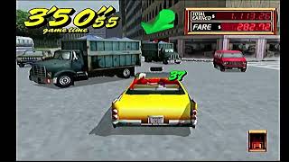 Dreamcast  Crazy Taxi 2 Small Apple  5 Minutes  356145 [upl. by Attelliw430]