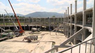 IFKTV  Jak se staví třinecká Werk Arena  červenec 2013 [upl. by Philoo]