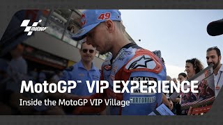 Inside the MotoGP VIP Village™ 👀 [upl. by Sillek]