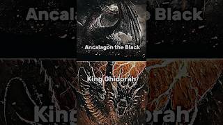 Ancalagon the Black vs King Ghidorah silmarillion monsterverse godzillakotm [upl. by Garvy533]