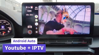 Youtube TV Plataformas Streaming en ANDROID AUTO con FERMATA AUTO [upl. by Emiatej18]