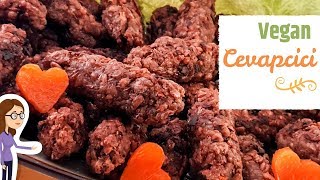 Wheat Vegapcici Cevapcici – Vegan Recipe [upl. by Greenebaum]