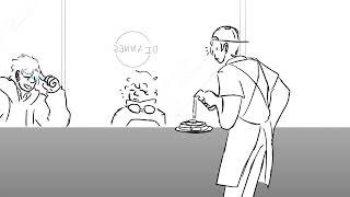 blows up pancakes with mind kekkai sensen animatic [upl. by Ainer]