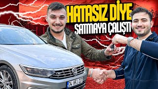 HATASIZ DİYE SATMAYA ÇALIŞTI HASARLI ÇIKTI  1350000 TL PASSAT ALDIK [upl. by Aelahs28]