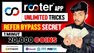 Rooter App Se Paise Kaise Kamaye  How To Earn Money From Rooter App  Rooter App Se Coin Kamaye [upl. by Airlie956]