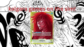 kalgara games on the sim powerful yellow leader onepiecetcg optcgsim [upl. by Simpson]