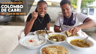 GUADELOUPE VLOG 8  COLOMBO DE CABRI AVEC MA MAMIE  LE PLAT A MANGER ABSOLUMENT AUX ANTILLES [upl. by Nyleve]