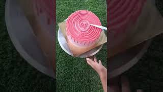 How to use neutral gel  Cake mein neutral gel kaise lagaencake trending youtubeshorts [upl. by Aisats472]