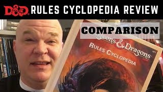 POD Dungeons and Dragons Rules Cyclopedia Review and Comparison [upl. by Dew969]