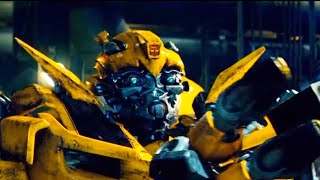 Transformers 1  Bumblebee Spark Scene amp Dam Fight [upl. by Eirot530]