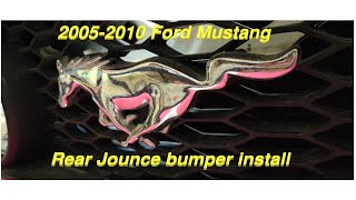 2005  2014 Ford Mustang Rear Bump Stop install [upl. by Dibbrun]