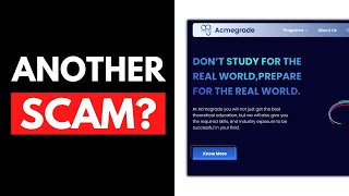 Acmegrade Internship Review  Just Another SCAM 2024 [upl. by Dekeles]