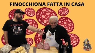 Salame Finocchiona Toscana fatta in casa [upl. by Aidahs]