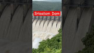 శ్రీశైలం dam gates open చేసారు  srisailamdam [upl. by Astred895]