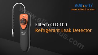 Elitech CLD100 Portable Refrigerant Freon Leak Detector [upl. by Anoif]