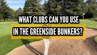 Club selection from the greenside bunker [upl. by Eurydice291]