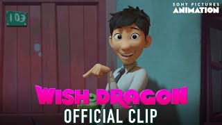 Wish Dragon Clip  I Wish I Could Fight  Sony Animation [upl. by Anialad]