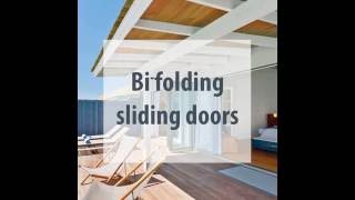 Bifolding sliding doors Systems that give light to your life [upl. by Notkcorb]