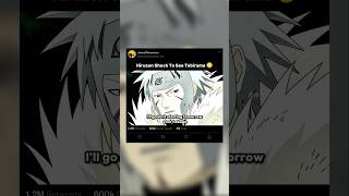 Hiruzen Shock To See Tobirama 😳shorts naruto anime narutofans narutoshippuden narutoexplained [upl. by Barth]