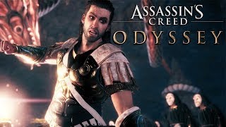 ASSASSINS CREED ODYSSEY  All Deimos Scenes [upl. by Ahsiatal]