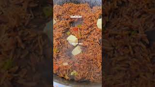 NIGERIAN JOLLOF RICE nigeriancuisine fypシ゚viral food cooking [upl. by Targett383]