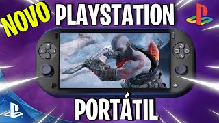 NOVO PLAYSTATION PORTATIL VAI RODAR PS4 e PS5 [upl. by Euqimod717]