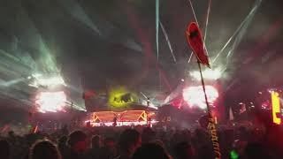 Excision b2b Downlink live  LOST LANDS 2018  Crowd Control [upl. by Ardnaeed]