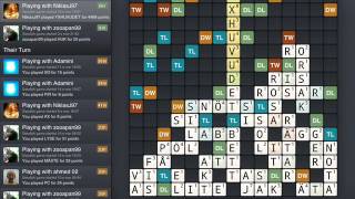 Wordfeud 4468 Points quotMUST WATCHquot [upl. by Havens182]