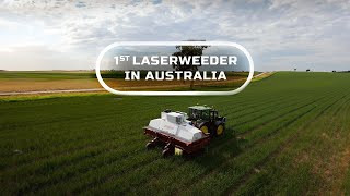 1st LaserWeeder in Australia [upl. by Sidman613]