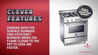 Bertazzoni X304GGVX Freestanding Range [upl. by Raclima]