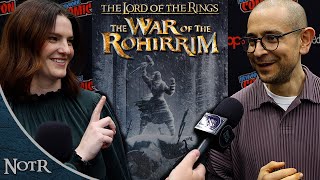 War of the Rohirrim NYCC 2024 Interviews [upl. by Airotel]