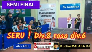 SEMI FINAL Div8 Jakarta rasa div6  Kuchai  Malaka rj  vs Abl  ANU   Turnamen AL MANSYUR Cup [upl. by Anivahs]