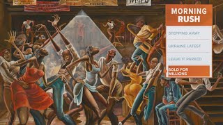 Ernie Barnes The Sugar Shack painting sells for 15M [upl. by Adnofal]