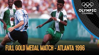 Nigeria vs Argentina  Full Mens Football Final  Atlanta 1996 Replays [upl. by Eiahpets]