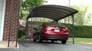 Palram Carports Vitoria 5000 HG9130 overview [upl. by Odel445]