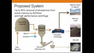 Decanter Centrifuge and Struvite Recovery for Manure Nutrient Management  Hiroko Yoshida [upl. by Tull]