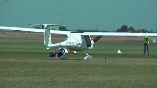 Le Pipistrel Electrique WATTsUP  Presentation en vol en première mondiale au salon de Blois 2014 [upl. by Aborn275]