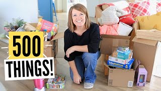 500 Things to Declutter for More Peace LESS Stress [upl. by Skilken]